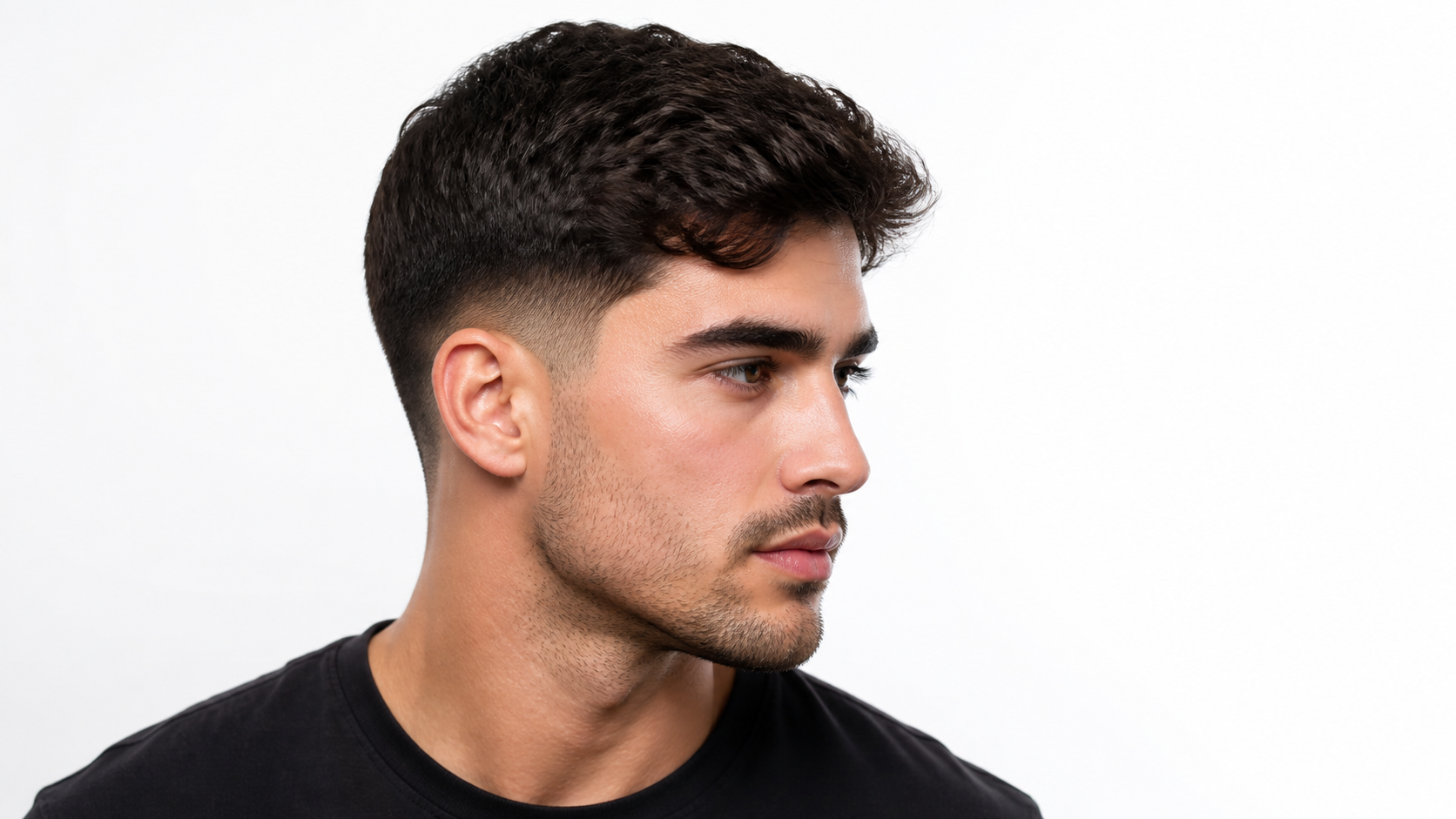 Low Taper Fade haircut